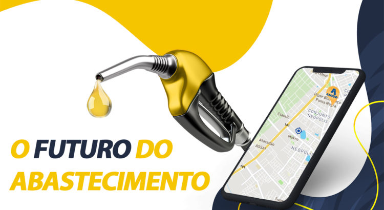 o futuro do abastecimento, abasteça pelo app.